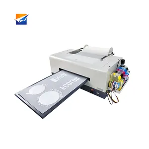 Zyjj 5760Dpi * 1440Dpi A3 + A3 Formaat Printer Digitaal Katoen T-Shirt Textiel Drukmachine Voor E P S O N Dtf Printer