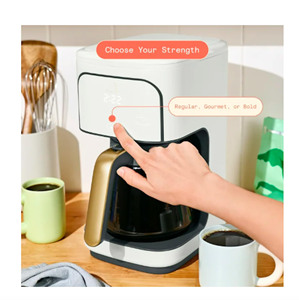เครื่องชงกาแฟแบบหย<span class=keywords><strong>ด</strong></span> 12 ถ้วย พร้อมตั้งเวลาไ<span class=keywords><strong>ด</strong></span>้ 24 ชม. ระบบทำความสะอา<span class=keywords><strong>ด</strong></span>อัตโนมัติ รักษาความร้อนโ<span class=keywords><strong>ด</strong></span>ย <span class=keywords><strong>ด</strong></span>รูว์ แบร์รีมอร์ (สีขาว) สไตล์หรูหรา - Product Image 6