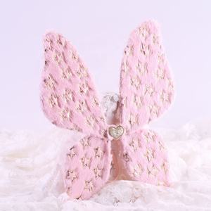 Accesorio de Fotografía para Fiestas de Navidad y Halloween, Alas de Mariposa para Niñas, Alas de Ángel de Plumas Rosas, Accesorio para Fiestas de Cumpleaños - Product Image 2