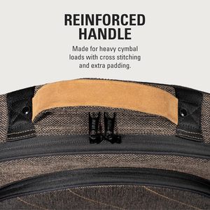 Free sample Cymbal <b>Bag</b> with 6mm Padded <b>Dividers</b>, Drum Cymbal Gig <b>Bag</b> with Carry Handles, Backpack Straps - Product Image 6