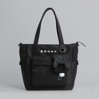Sac à main doux en coton pour femmes mode une épaule sous les bras décontracté navettage sac en tissu de style minimaliste