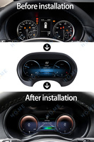 Pantalla Digital Inalámbrica para el Tablero de Instrumentos del Automóvil con CarPlay para Benz VITO W447 2016-2023, Panel Virtual con Velocímetro