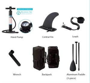 New Factory's 12ft 365cm All-Round <b>Inflatable</b> SUP Paddle Board Best Stand-Up Paddleboarding Accessory and Quality All Round Sup - Product Image 5