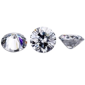 ขายล่าสุดร้อน GH รอบตัด<span class=keywords><strong>เพชร</strong></span>หลวม Moissanite หินราคาต่อกะรัต - Product Image 1