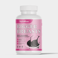 Complément Herbal OEM pour l'Amélioration Mammaire : Capsules d'Œstrogène Hormonal Féminin pour des Seins Plus Ferme et Plus Volumineux