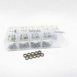 50pcs B70 Gaskets Size 1.62-1.80mm Piezo <strong>Injector</strong> <strong>Nozzle</strong> Adjust Shims ,Diesel Repair Washer Parts for Pizeo <strong>Injector</strong> - Product Image 1