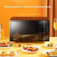 Oven Microwave Galanz Electric 20L dengan Layar LCD Smart Reservation, Casing Kaca Temper, Daya 700W untuk Penggunaan Rumah Tangga DG(B0)