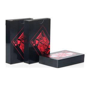 Cartas de Juego Rectangulares en Caja de PVC Resistente al Agua con Logotipo Personalizado y Acabado Brillante para el Hogar, para Trucos y Juegos Clásicos de Póker - Product Image 2