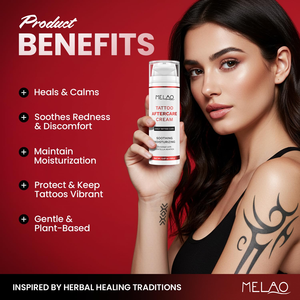 Neue Tattoo Piercings Moist urize Enhance Color Vib rancy Befeuchten Sie die natürliche Tattoo-Nachsorge creme mit Shea butter und Jojobaöl - Product Image 4