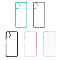 Coque de téléphone cristalline Coque de téléphone rigide en TPU + PC pour coque Samsung Galaxy A06 4G