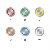 Fournisseurs de commutateurs à bouton-poussoir étanche ONPOW 30mm (GQ30PF-E/S) CE, RoHS