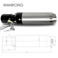 Broche CNC ATC 125 mm 5,5 kW haute précision 24 000 tr/min refroidie par eau BT30 à changement d'outil automatique pour machine de fraisage CNC