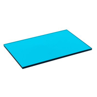 Panneau de toiture transparent en polycarbonate massif, haute résistance aux chocs, insonorisant, ignifuge, qualité industrielle, incassable
