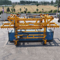 Chariot transitaire lourd pour conteneurs, capacité 60 tonnes, 80 tonnes, chariot transitaire pour conteneurs à charge super lourde, prix