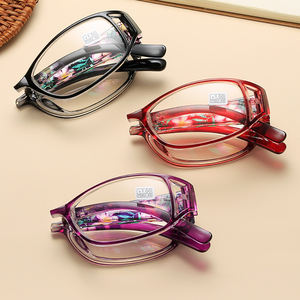 Confortável popular leitura óculos senhora mulheres natural visão clara trabalhando óculos sólidos pequeno rosto com graus óculos - Product Image 1