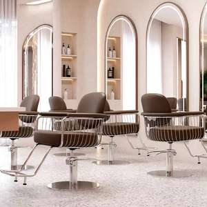 Sillón de Barbería Sencillo de Alta Gama, Taburete Especial para Salón de Belleza, Silla Elevadora para Peluquería, Tintura y Planchado - Product Image 5