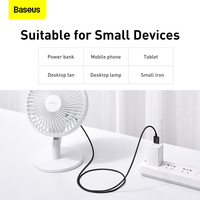 Baseus Câble USB de chargement micro rapide pour Xiaomi Redmi Reversible 2M Câble de données de chargeur micro USB pour téléphones Samsung