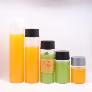 MAYSURE Bình Nước Cho Thú Cưng Hình Voss Mỏng Cao 250Ml 300Ml 400Ml 500Ml 750Ml Có Nắp Vặn Bằng Nhựa Màu Xám Đen