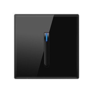 EU Anh Phong Cách Trắng Phổ 2Gang 2-Way Ổ Cắm Điện Và 1Gang Chuyển Đổi Ánh Sáng Tempered Tường Thiết Lập Lại Thiết Bị Chuyển Mạch Điện Và Ổ Cắm - Product Image 5