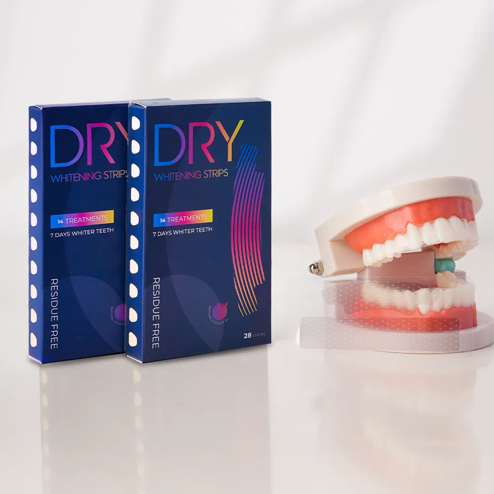Groothandel Tandheelkundige Bleekstrips Dagelijks Gebruik Professionele Tanden Bleken Gel Whitening Strips Private Label