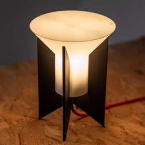 Lampe de table créative nordique en marbre, lumière chaude Led E27, contrôle par interrupteur, pour salon, bureau, chevet, hôtel, éclairage d'ambiance - Product Image 3