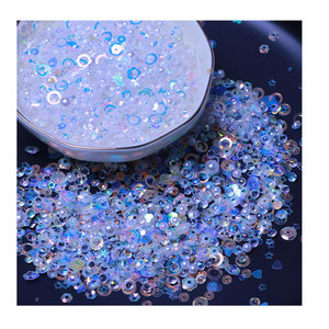 Glitter a Forma di Perline Bingsu, Paillettes Sciolte per Decorazione di Carte, Nail Art, Scrapbook, <span class=keywords><strong>Confetti</strong></span> Fai-da-Te - Product Image 1