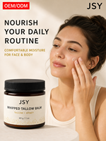Baume Fouetté au Suif et au Miel Marque Blanche 60g – Soin Hydratant et Nourrissant pour la Peau – Fabricant OEM ODM Personnalisé