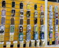 Étagères de présentation en MDF mélaminé de qualité E1, résistantes à l'humidité et à l'eau, adaptées aux instruments de musique et aux téléphones portables