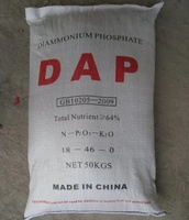 Pupuk Diamonium Fosfat (DAP) Granular Kuning 18-46-0, 64% Nutrisi Min. untuk Sereal, Sayuran, dan Pengadukan Tanah