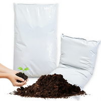 Briquettes de coco compressées 100 % biologiques – Grand substrat de culture écologique avec super réduction – Briquettes de tourbe de coco