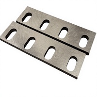 Lames de broyeur en acier D2 trempé, haute dureté, durables, dimensions personnalisées OEM