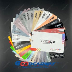 Goodcarway nhà máy colour ppf xe bọc vinyl đầy đủ cơ thể 7mil chống vàng chống xước bóng màu ppf TPU ppf phim CuộN - Product Image 4