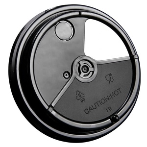 <span class=keywords><strong>Tapa</strong></span> de Plástico PP Universal Desechable Personalizada para Vasos de Café <span class=keywords><strong>con</strong></span> Tapón Antiderrames - Product Image 5