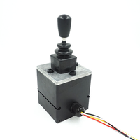 Manette industrielle à deux axes de capteur de Hall de retour de ressort 155B4212 PVRES pour la pièce de machine de construction