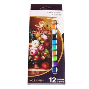 ชุดสีน้ำมันคุณภาพสูงแบบกำหนดเองสำหรับศิลปิน 24 สี หลอดขนาด 12 มล. สำหรับใช้กับผ้าใบ ขายส่ง - Product Image 1