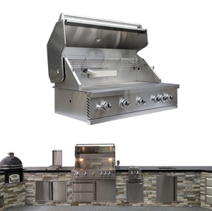 Meilleur prix pour une cuisine extérieure en acier inoxydable avec barbecue au gaz et rôtissoire WBQ05, barbecue extérieur - Product Image 4