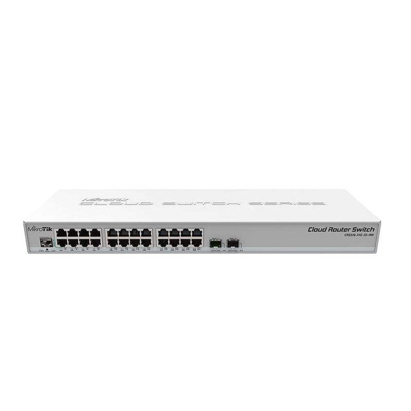 Оригинальный Новый Mikrotik CRS326-24G-2S-plus-RM 24 переключатель CRS326-24G-2S + RM