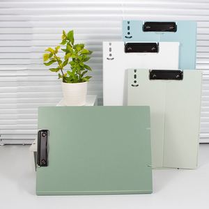 New Design A4 Size Desktop Thickened Foam PP Foldable Clipboard Business Office Contract Folder PP <b>File</b> <b>Paper</b> Storage Folder - Product Image 5