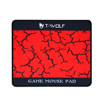 Vente flash - Clavier et souris de jeu TWOLF TF260 3-en-1 avec rétroéclairage LED 87 touches, interface USB étanche, 3000 DPI