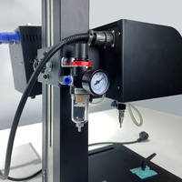 Machine de marquage par points portable Kelier, gravure sur acier inoxydable, aluminium, étiquette, plaque signalétique en métal, machine de gravure
