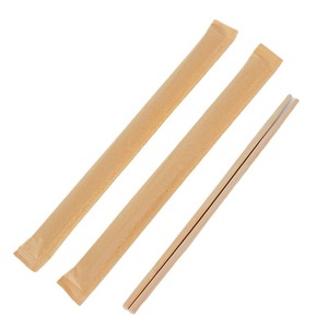 <strong>Disposable</strong> High-end <strong>Round</strong> Wooden <strong>Chopstick</strong> Eco Friendly Personalized Logo Paper Sleeve Chinese <strong>Chopstick</strong> for Restaurant Use - Product Image 3
