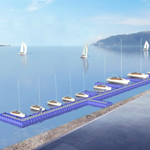 Plataforma de Pontón Flotante Modular <span class=keywords><strong>Marina</strong></span>, Muelle Flotante de Plástico PE <span class=keywords><strong>Residencial</strong></span> para Motos Acuáticas, Puente Flotante - Product Image 5