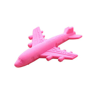 Wholesale Airplane Shape Eraser, Creative Cartoon Non-toxic <b>Pencil</b> Eraser - Product Image 1
