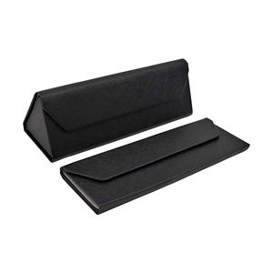 Custom Logo Triangle Magnetic Folding <b>Glasses</b> <b>Case</b> Eyeglasses <b>Cases</b> Sunglasses Organizer - Product Image 3