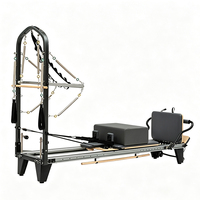 Équipement de Pilates professionnel en alliage d'aluminium durable, ensemble de 5 pièces, table trapèze de luxe, entraînement complet du corps, studio de Pilates