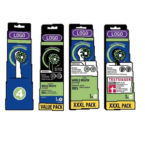 Cabezales de Repuesto para Cepillo de Dientes Eléctrico con Logotipo Personalizado, Material de Nailon, Cerdas Medianas, para Uso en Exteriores, Hoteles y Hogares - Product Image 1