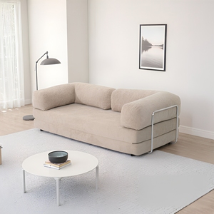 <span class=keywords><strong>Divano</strong></span> Sezionale Moderno Pieghevole in Tessuto Flanella Imbottito, Comodo e Personalizzabile, con Spugna Compressa, per Vendita all'Ingrosso - Product Image 1