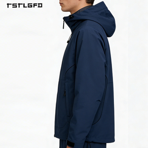 Wholesale Factory Custom Original Design Motorcycle <b>Jacket</b> Unisex High Quality Warm Windproof Autumn Long <b>Thin</b> Canvas Front - Product Image 3