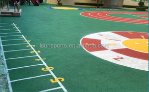 Pavimentazione in gomma Wet Pour in gomma all'aperto parco giochi <span class=keywords><strong>pavimenti</strong></span> in gomma EPDM granuli - Product Image 6