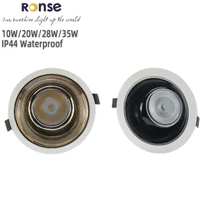 RONSE LED Down Light With 60mm Cutout Project Downlight Down Light Die-casting Aluminum COB LED Downlight